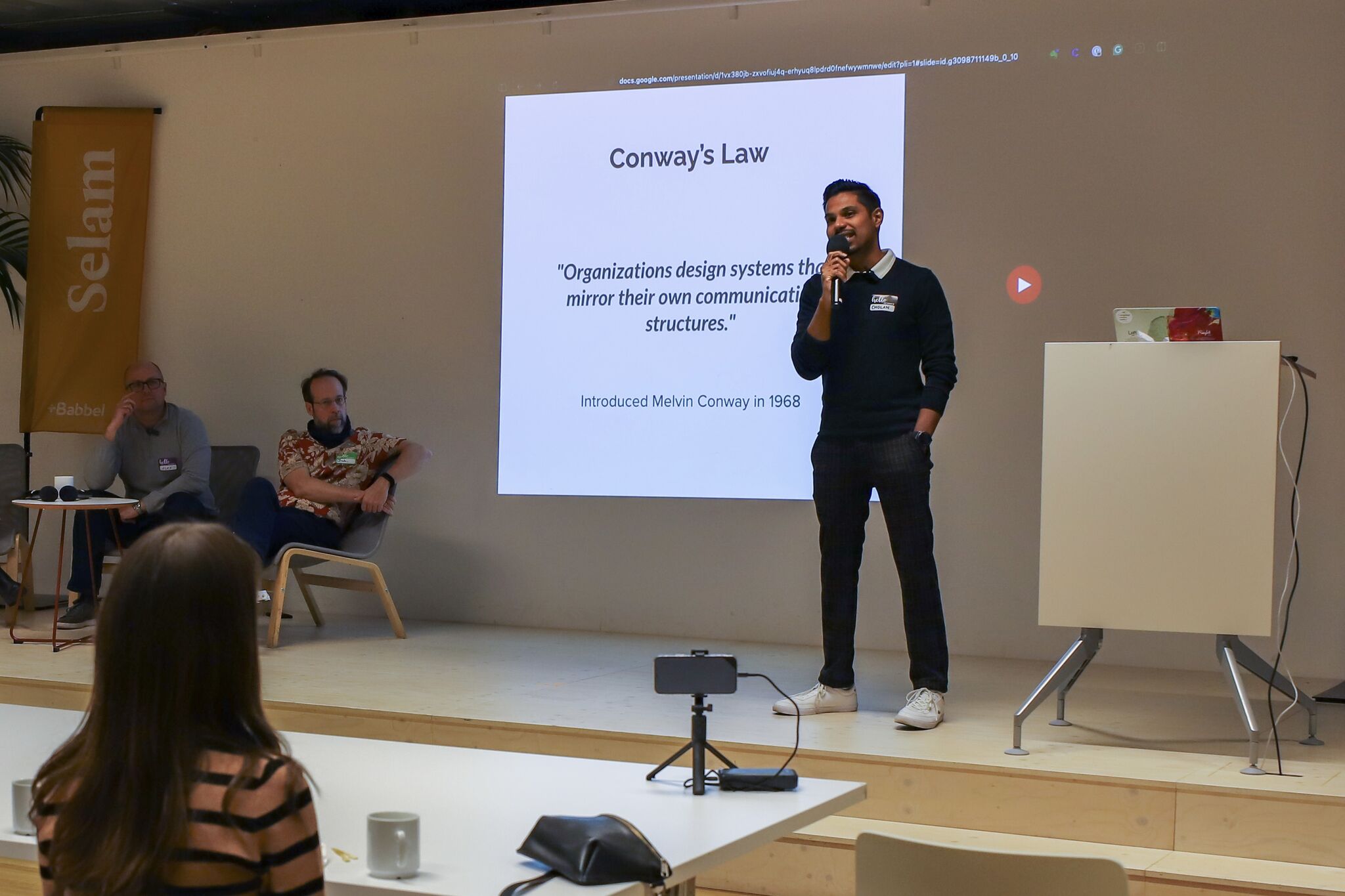 EM Kata session — Conway's Law talk